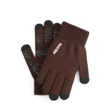 Men's Knit Touchscreen Gloves