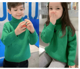 Kids' Plush Knit Sweater