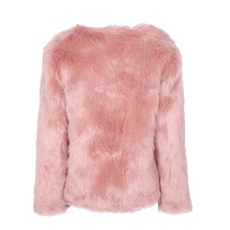 Faux Fur Short Jacket
