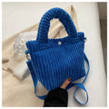 Corduroy Bucket Crossbody