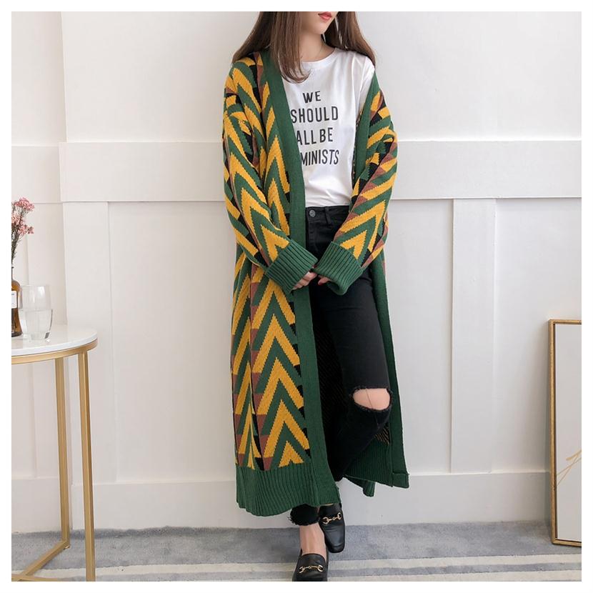 Geometric Cardigan