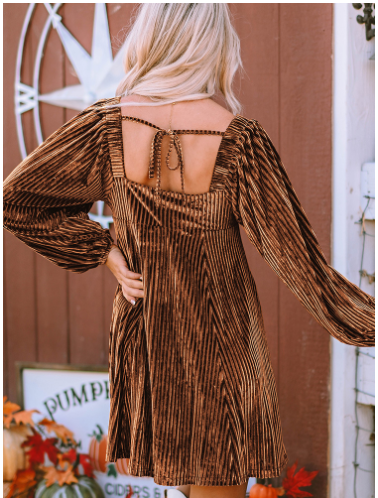 Loose Long Sleeve Dress