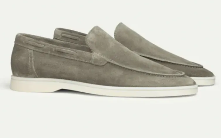 Men's Unlined Suede Loafers