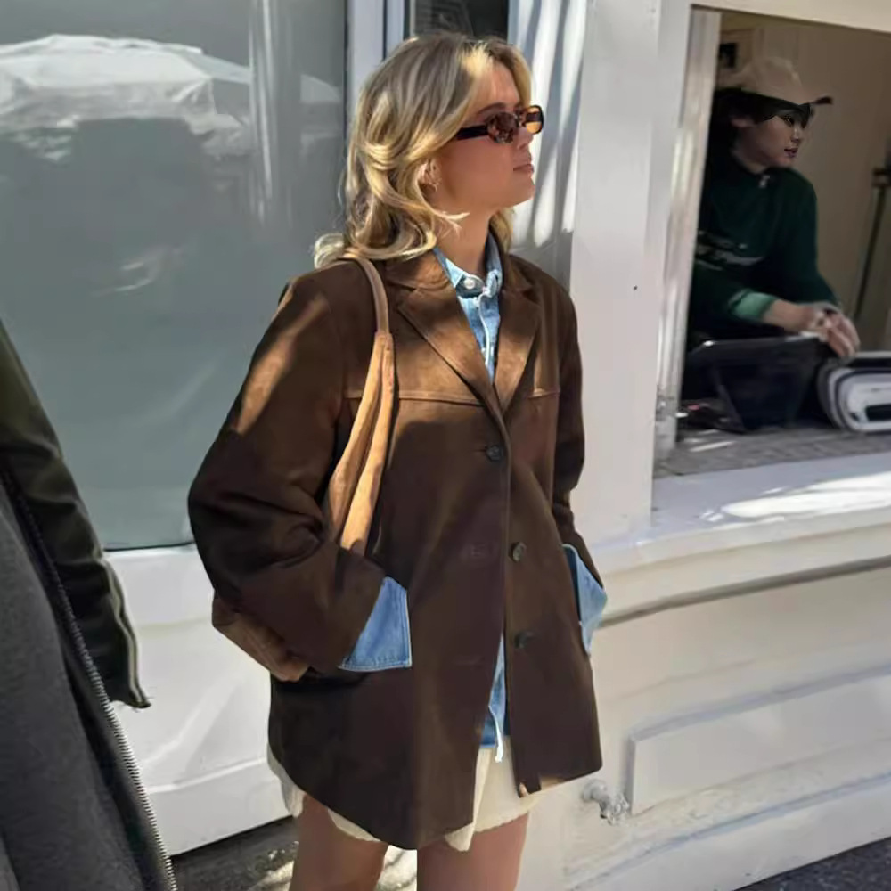Double Collar Long Coat
