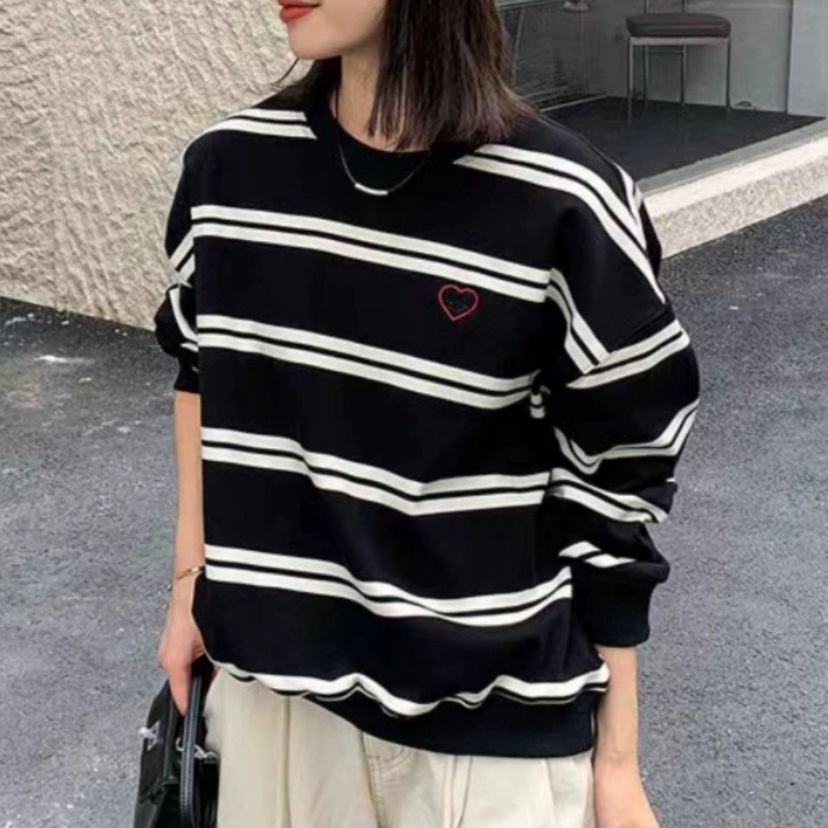 Retro Striped Sweater