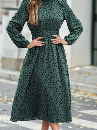 Floral Long Sleeve Dress