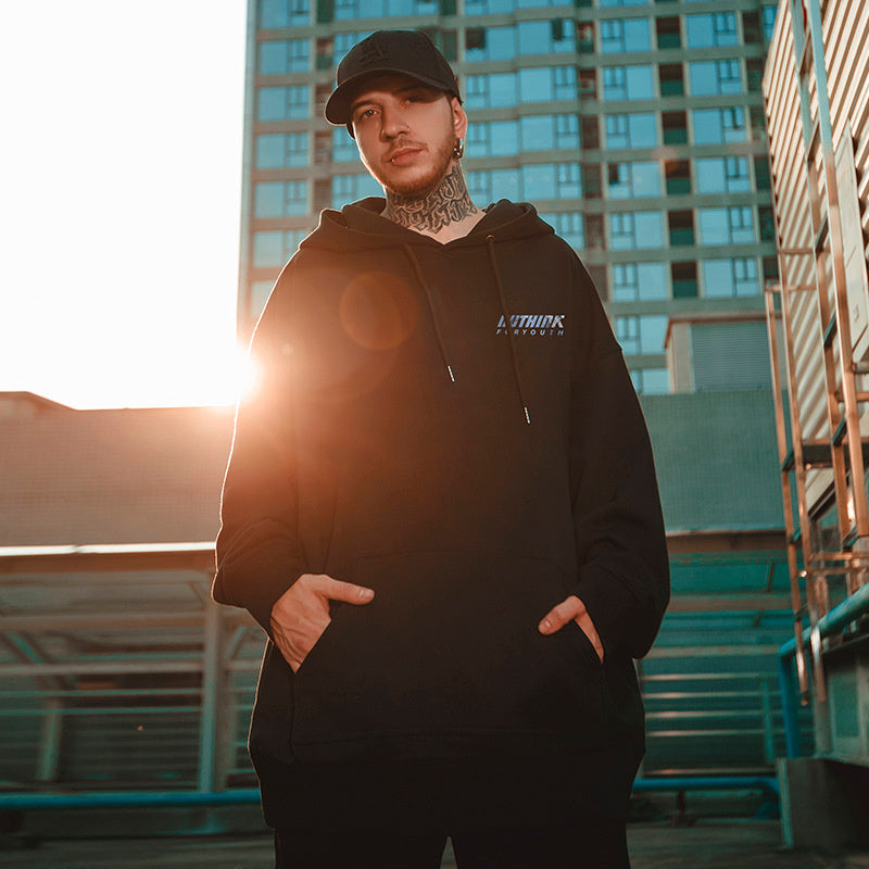 Snow Mountain Graphic Hoodie