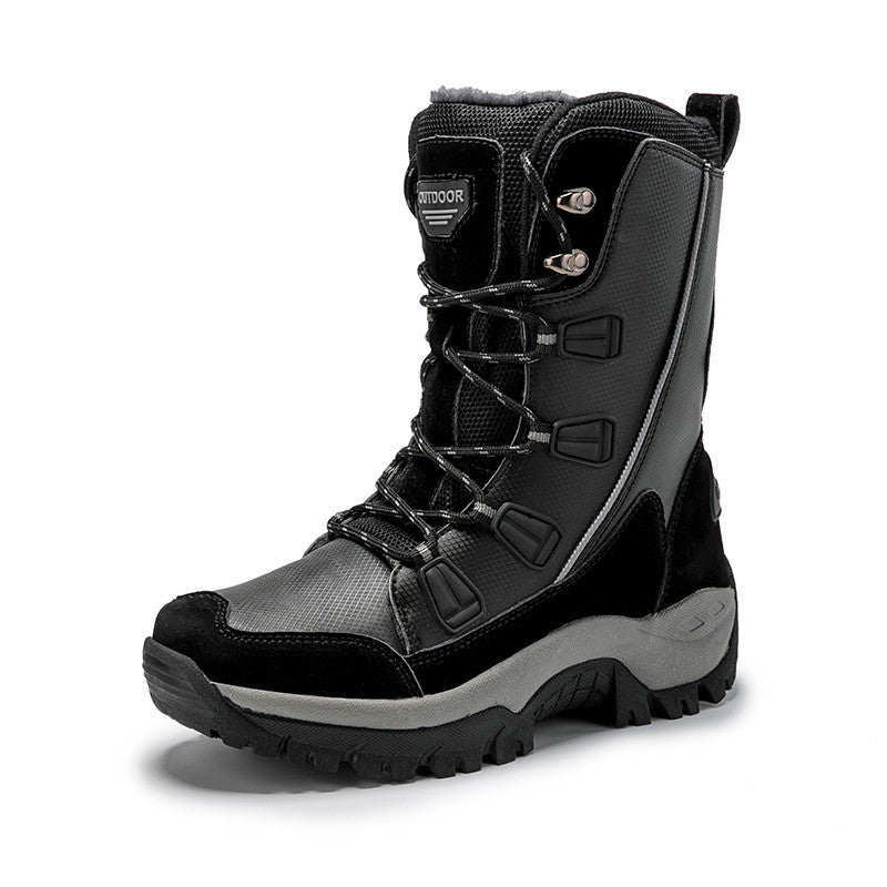 Fleece Lined Waterproof Snow Boots for Women