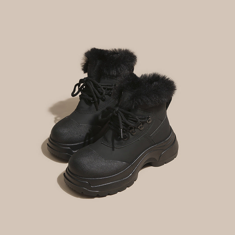 Thickened Plush Winter Snow Boots for Women 2023