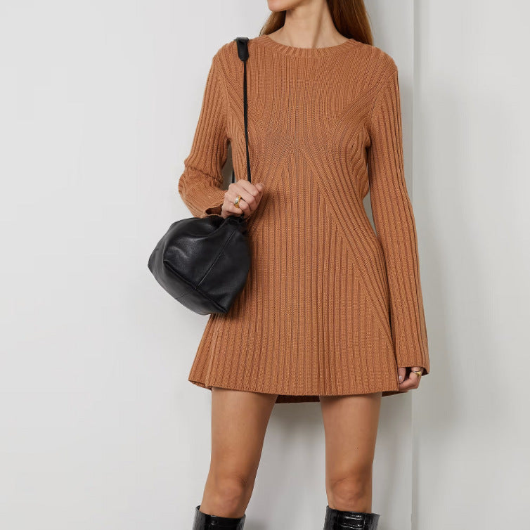 Long Sleeve Knit Dress