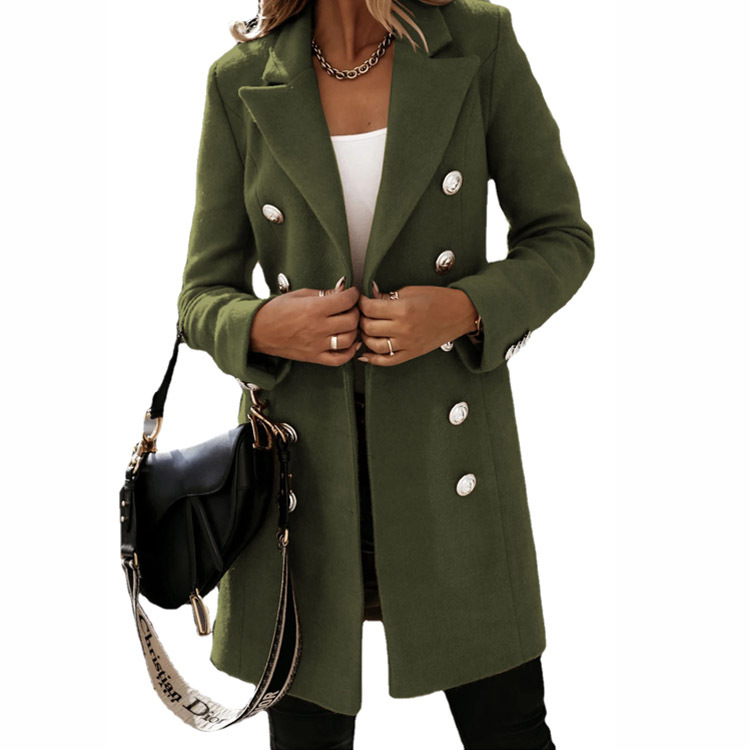 Double-Breasted Wool Jacket
