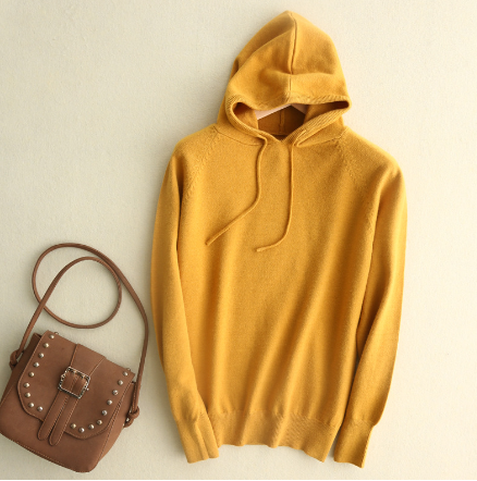 Thin Hooded Sweater