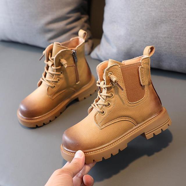 Kids' Lace-Up Work Boots