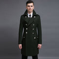 Double-Breasted Wool Coat