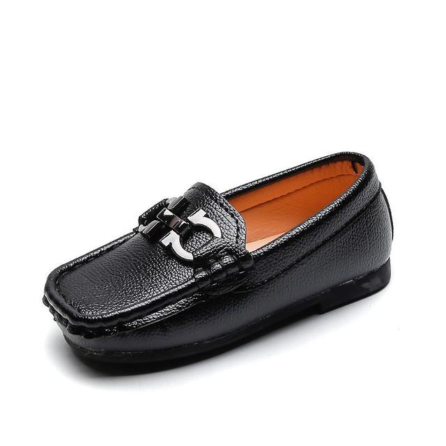 Boys' Leather Penny Loafers
