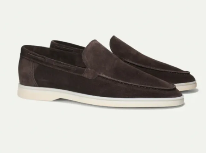 Men's Unlined Suede Loafers