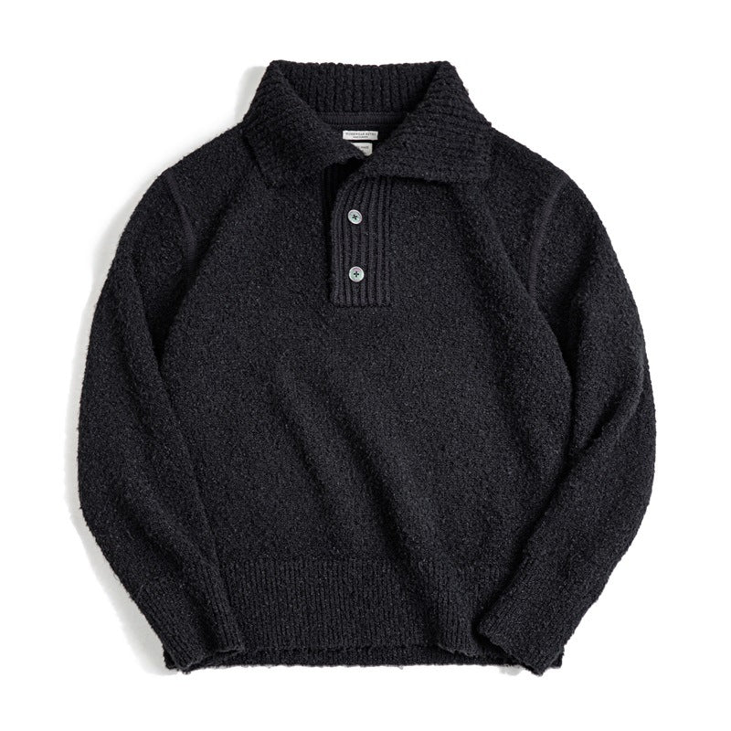 Thermal Lapel Sweater