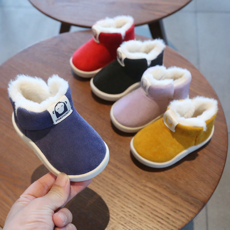 Thick Warm Kids Snow Boots for Winter 2019