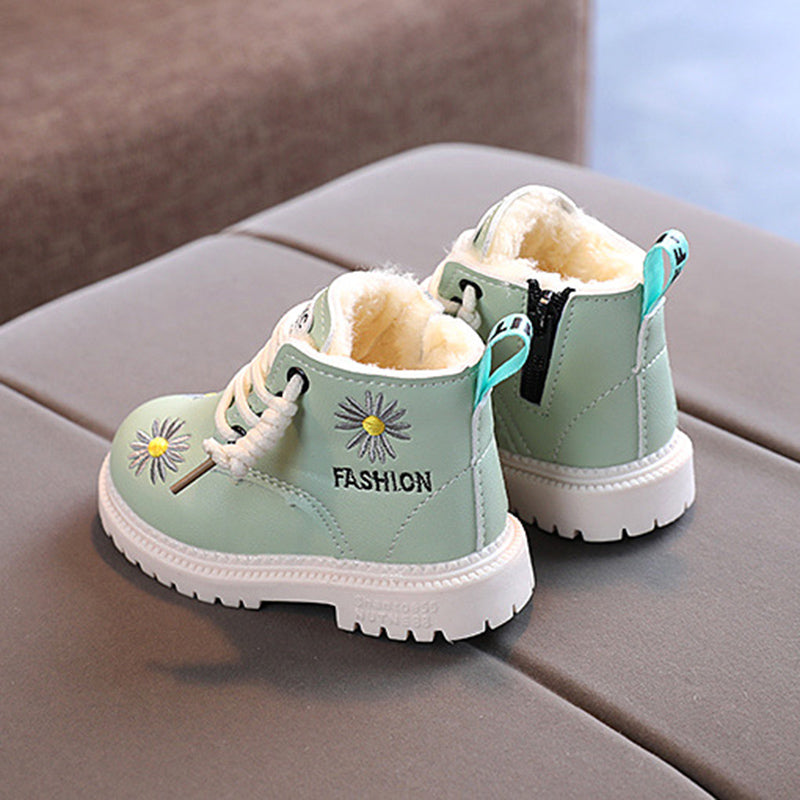 Kids' Lace-Up Ankle Boots
