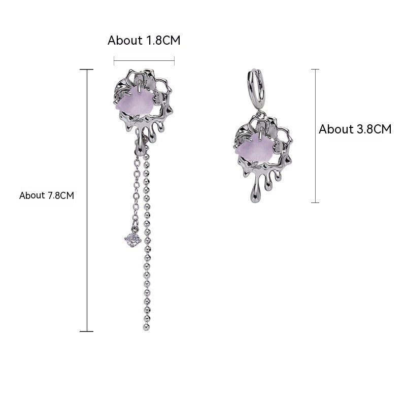 Purple Glacier Necklace