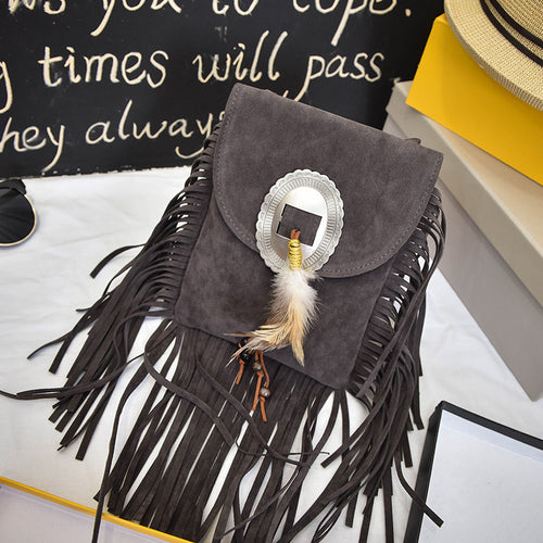 Boho Tassel Messenger Bag