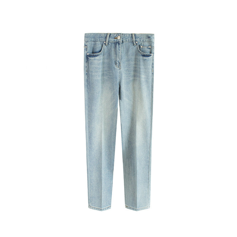 Cropped Casual Jeans