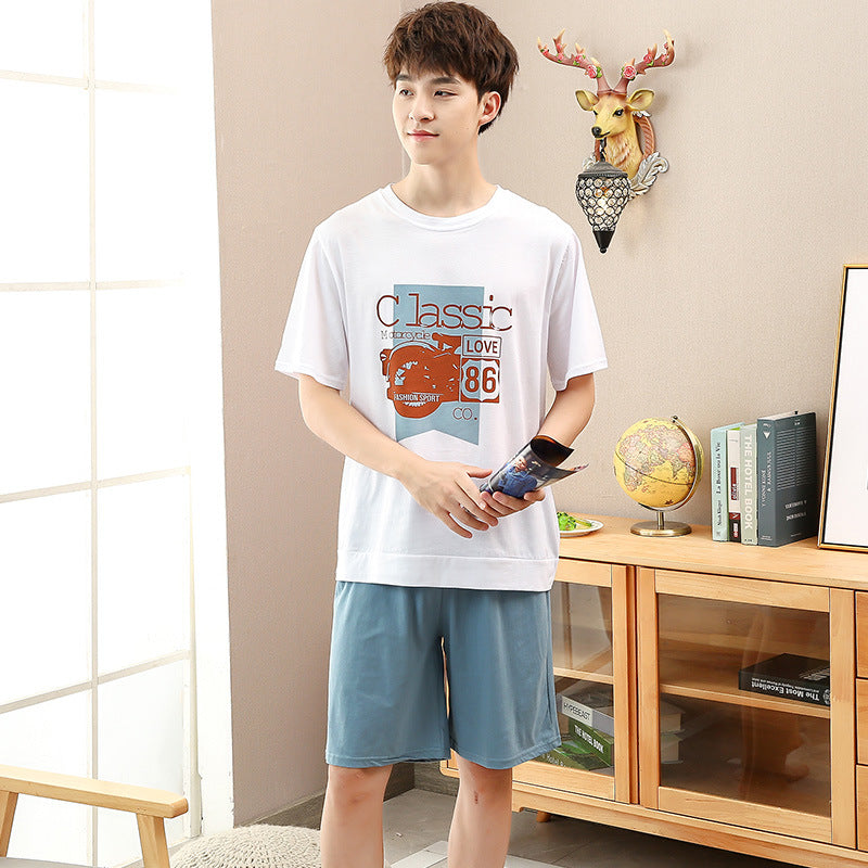 Boys' Summer Pajama Shorts Set