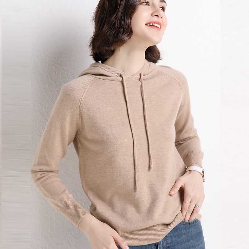 Thin Hooded Sweater