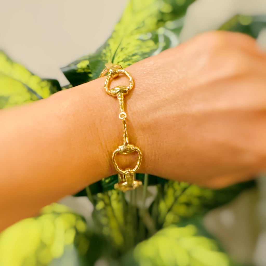 Equestrian Link Bracelet