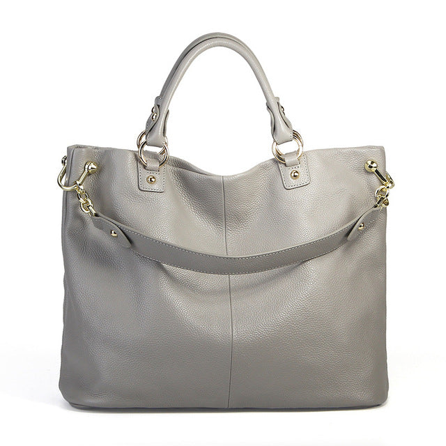 Retro Cowhide Tote
