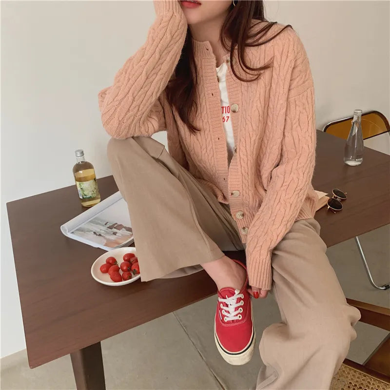 Loose Knit Cardigan