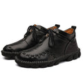 Handcrafted Vintage Leather Boots for Men