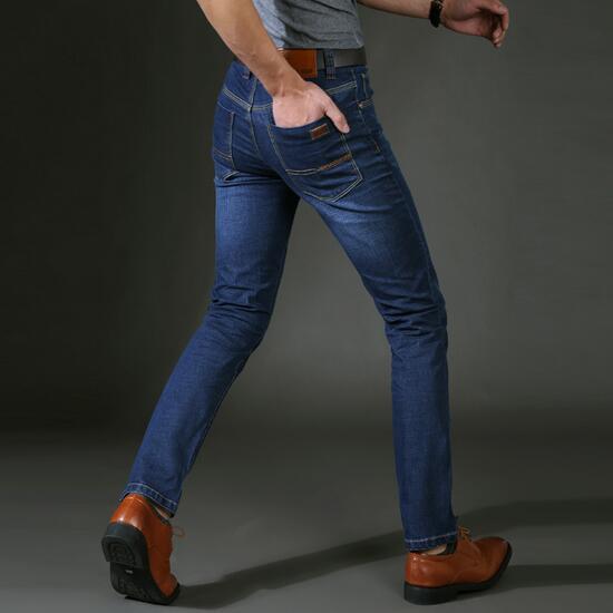 Mid-Rise Stretch Jeans