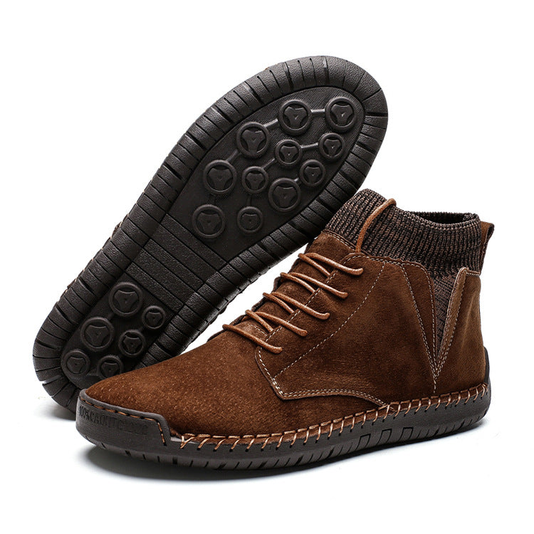 Men's Winter Cotton Martin Boots & Snow Boots