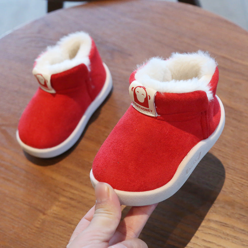 Thick Warm Kids Snow Boots for Winter 2019