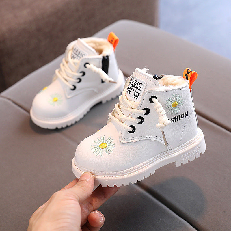 Kids' Lace-Up Ankle Boots