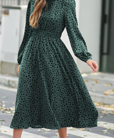 Floral Long Sleeve Dress