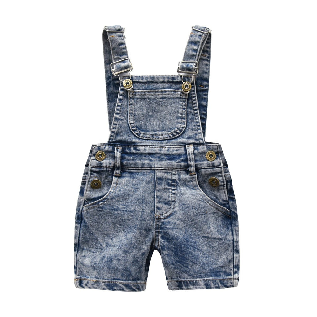 Kids' Denim Overalls