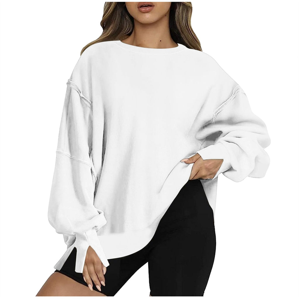 Relaxed 3/4 Sleeve Sweater