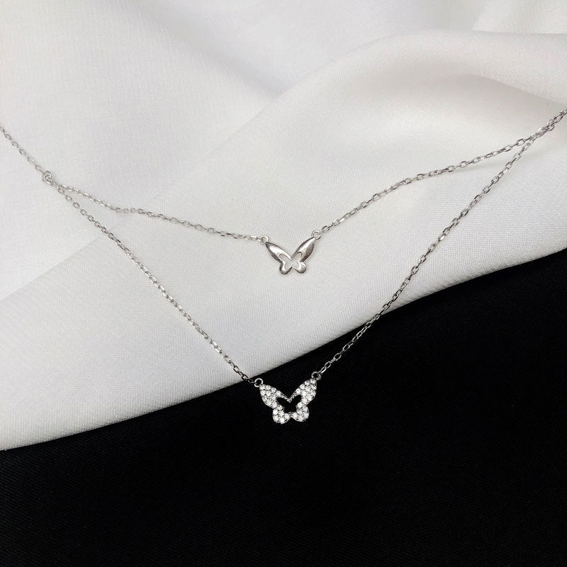 Butterfly Layered Necklace